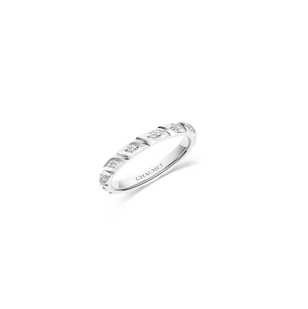Top 1:1 replica of Chaumet Torsade de Chaumet wedding band