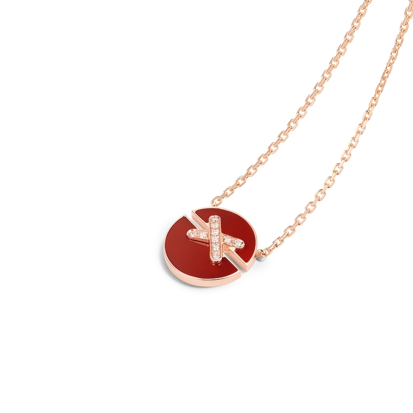 Top 1:1 replica of Chaumet Jeux de Liens Harmony Carnelian small model pendant
