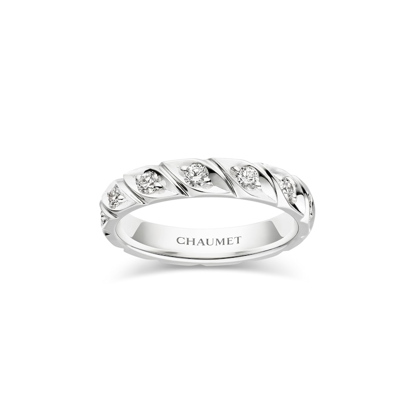 Top 1:1 replica of Chaumet Torsade de Chaumet wedding band