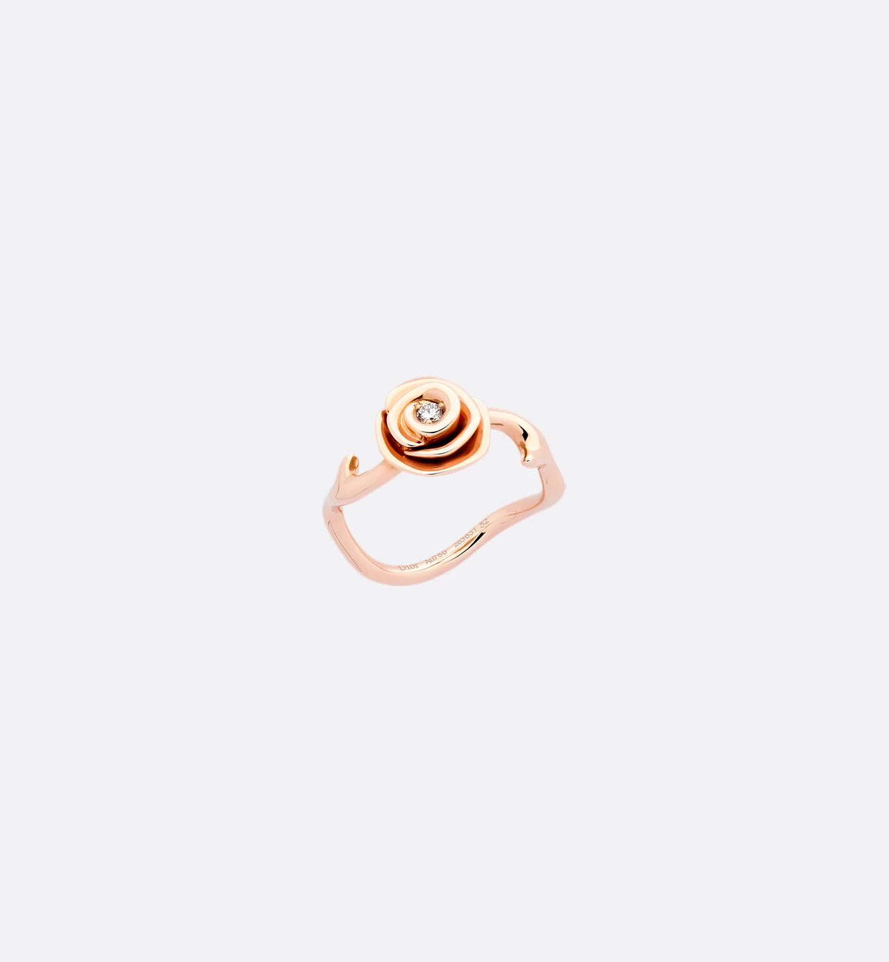 Top 1:1 replica Dior Small Rose Dior Couture Ring