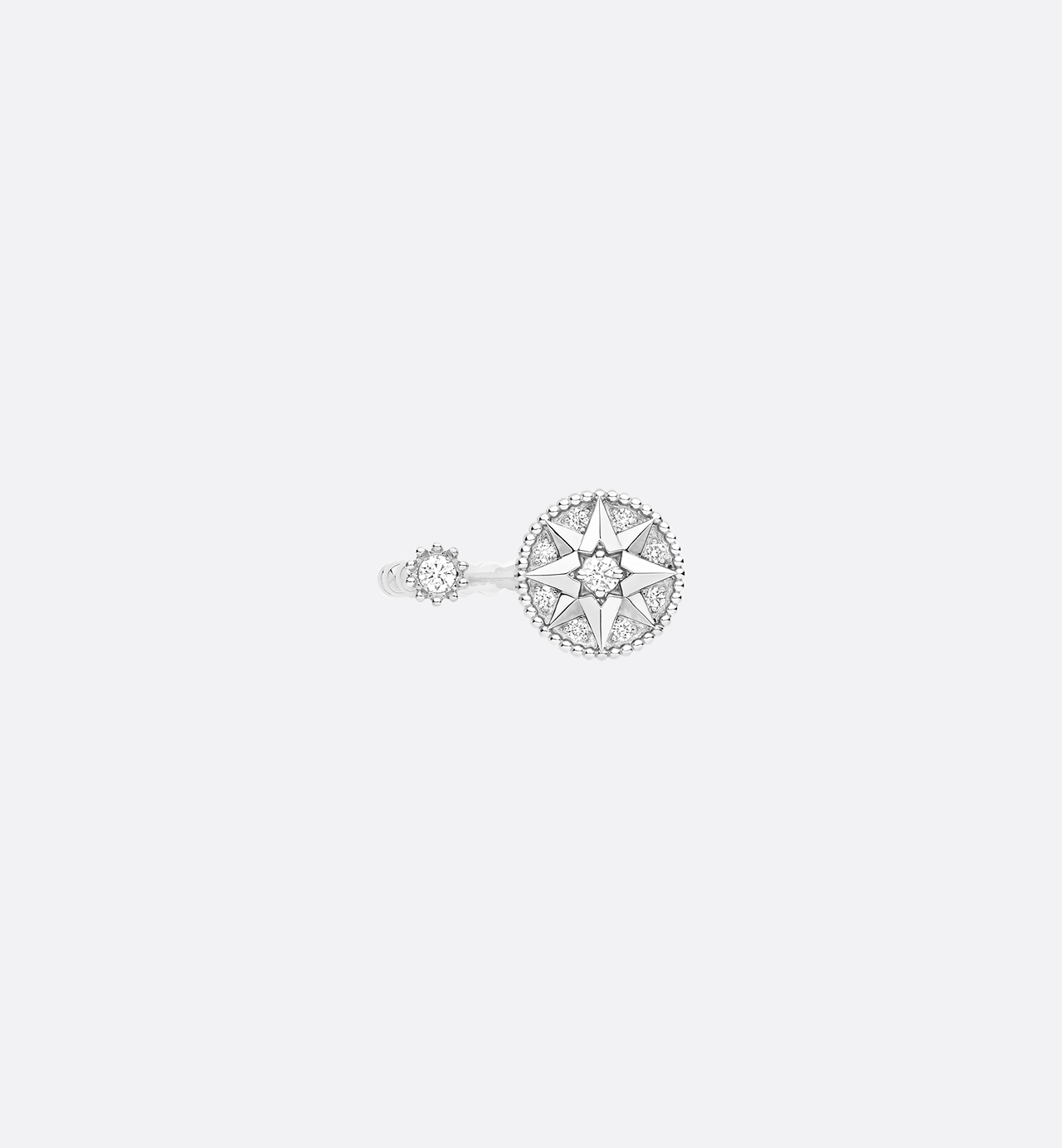 Top 1:1 replica Dior Rose Des Vents Ring