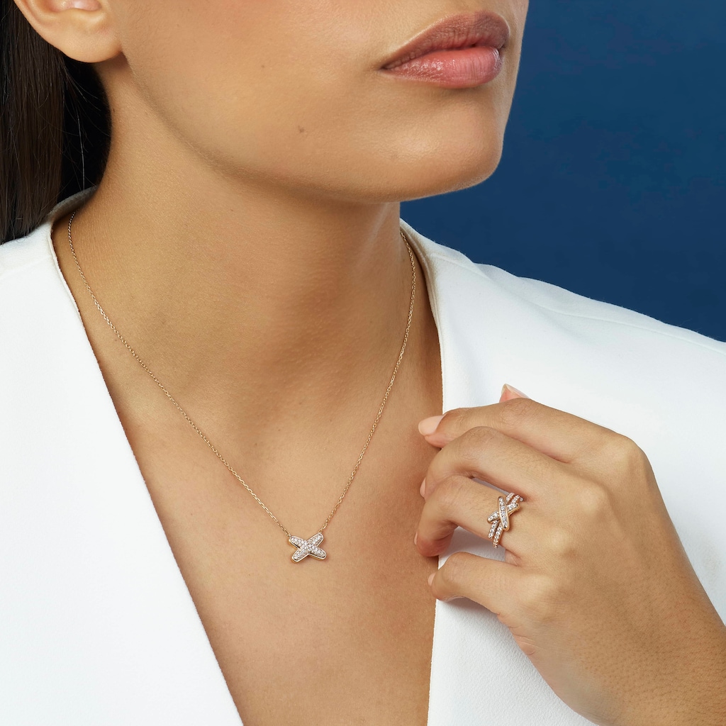 Top 1:1 replica of Chaumet Jeux de Liens ring