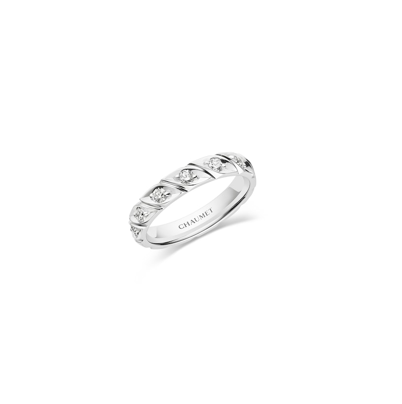 Top 1:1 replica of Chaumet Torsade de Chaumet wedding band