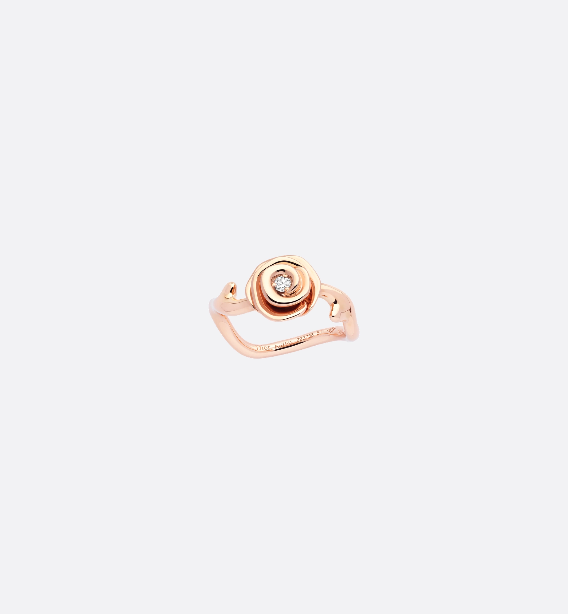 Top 1:1 replica Dior Small Rose Dior Couture Ring