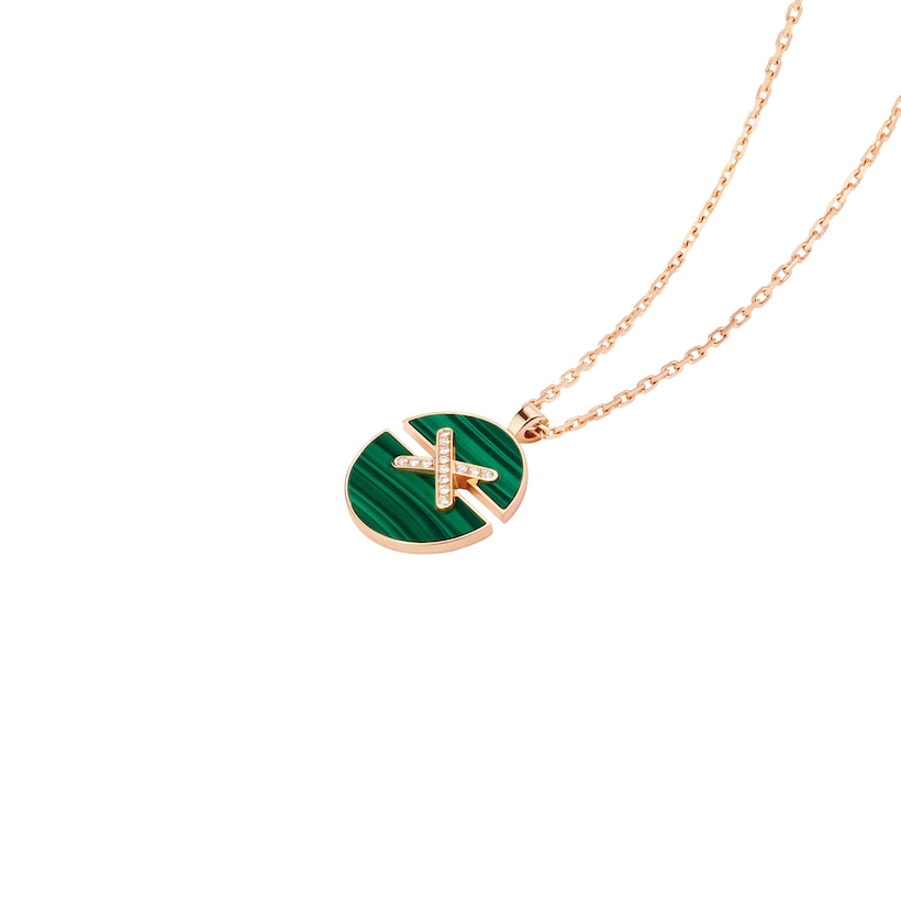 Top 1:1 replica of Chaumet Jeux de Liens Harmony malachite medium model pendant