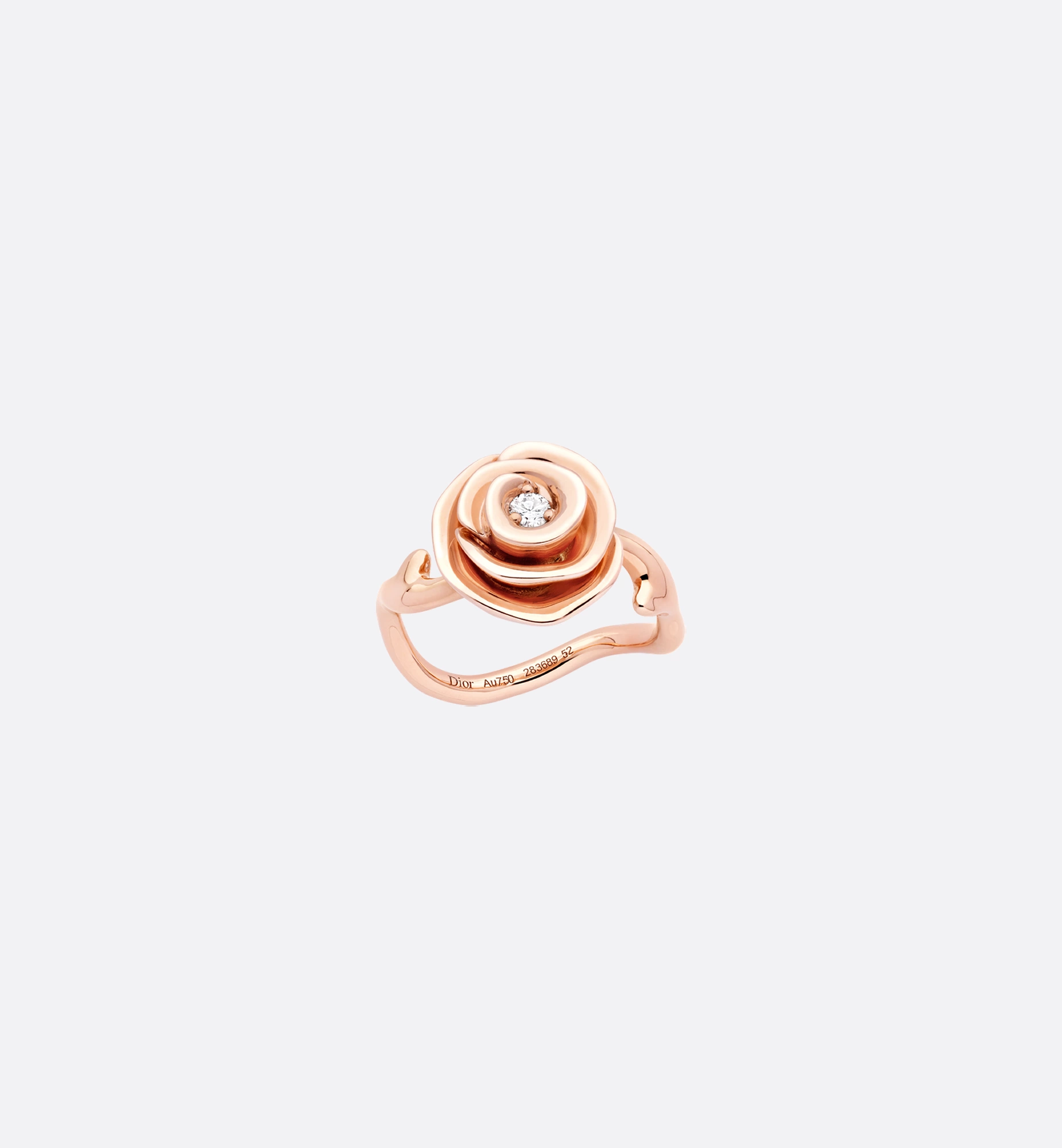 Top 1:1 replica Dior Large Rose Dior Couture Ring