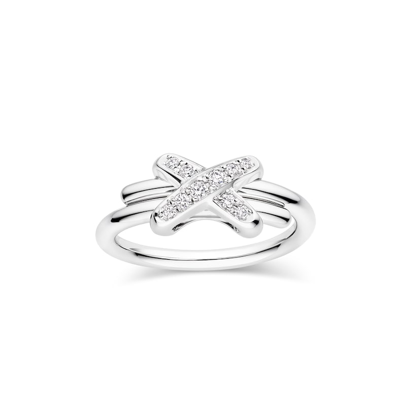 Top 1:1 replica of Chaumet Jeux de Liens ring