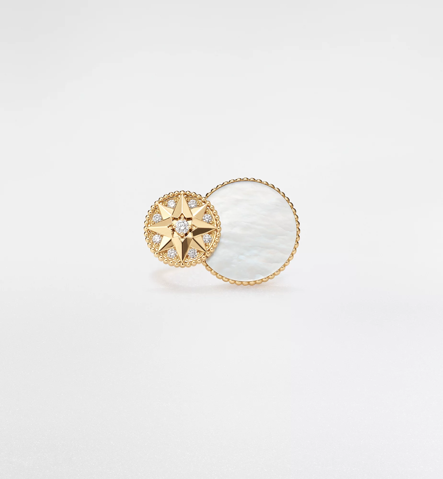 Top 1:1 replica Dior Rose des Vents Ring