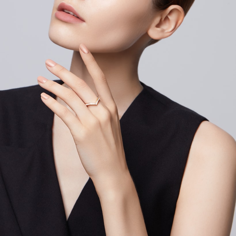 Top 1:1 replica of Chaumet Joséphine Aigrette ring