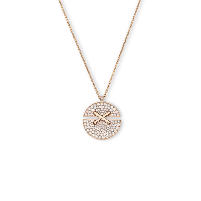Top 1:1 replica of Chaumet Jeux de Liens Harmony Diamonds large model pendant