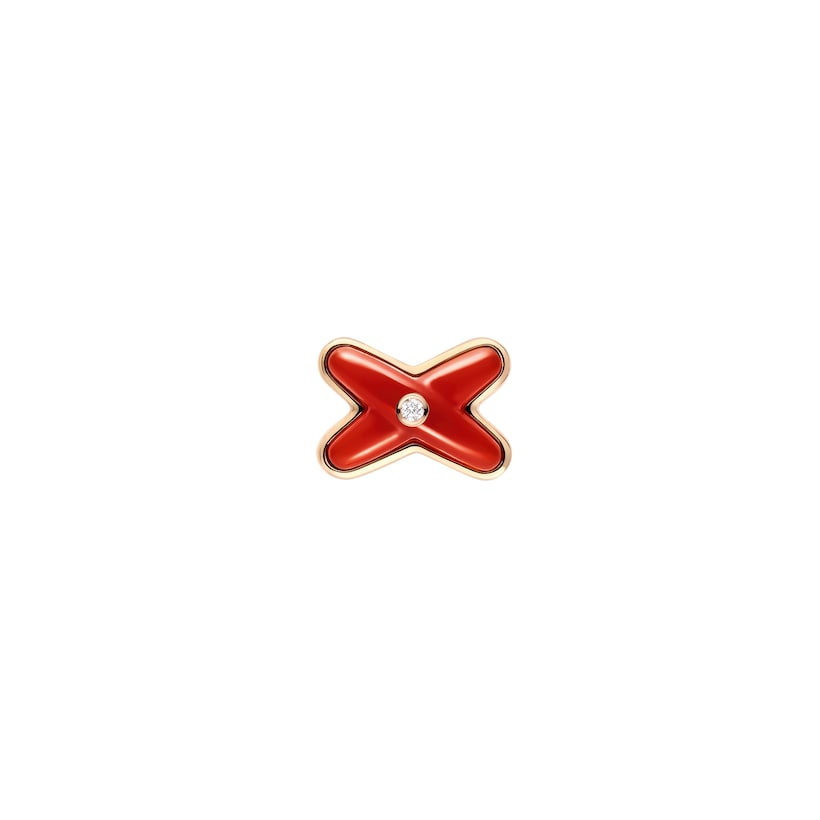 Top 1:1 replica of Chaumet Jeux de Liens Carnelian earring