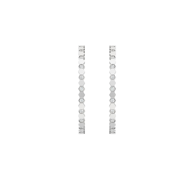Top 1:1 replica of Chaumet Bee de Chaumet hoop earrings