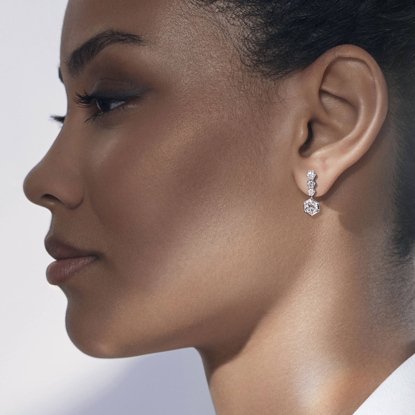 Top 1:1 replica of Chaumet Bee de Chaumet 0.50-carat earrings