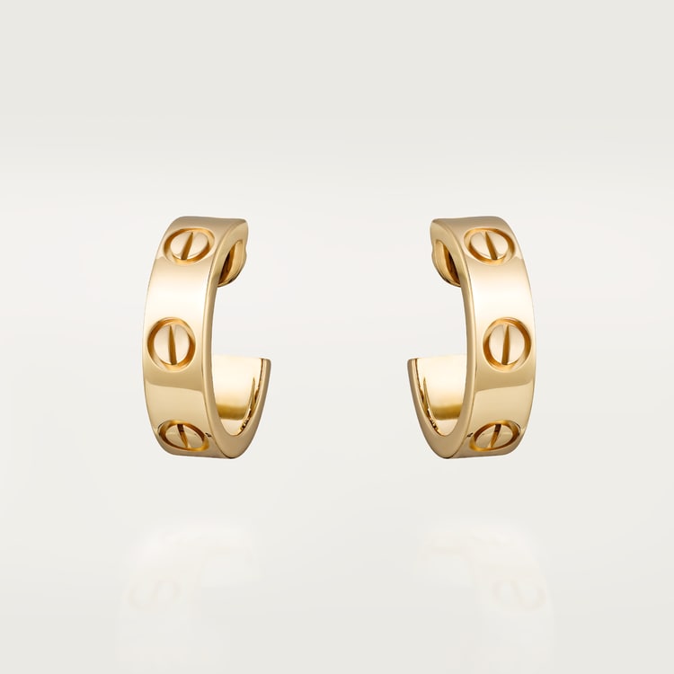 Top 1:1 replica LOVE hoop earrings, classic model