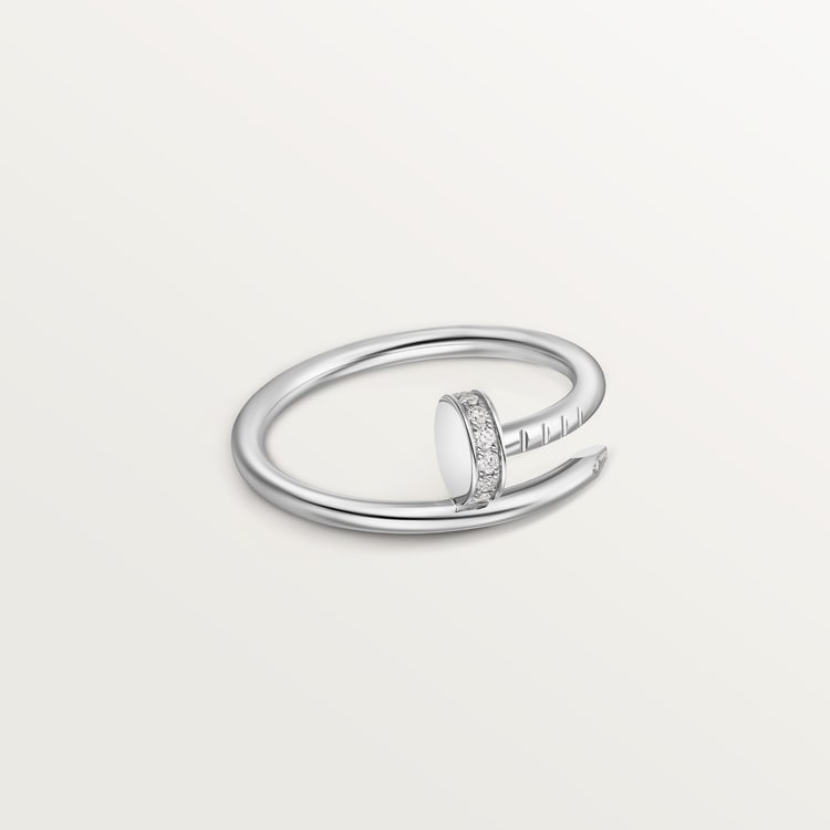 Top 1:1 replica Juste un Clou ring, small model, diamonds