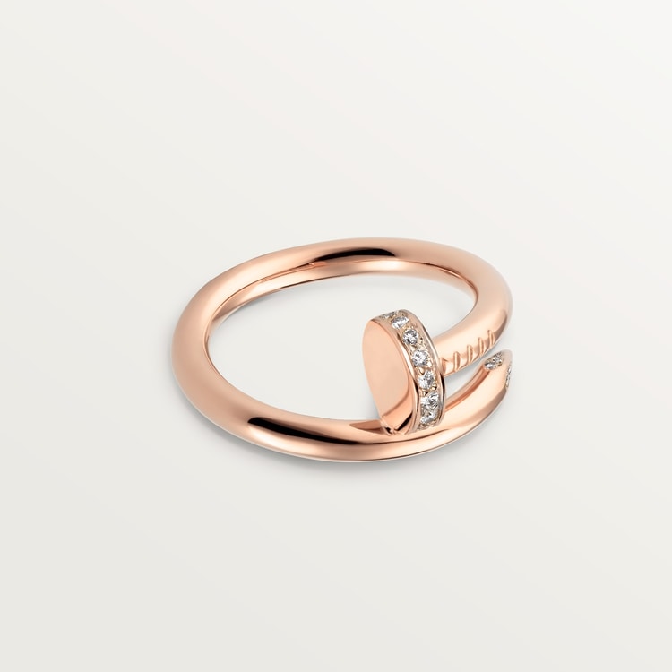 Top 1:1 replica Juste un Clou ring, classic model, diamonds