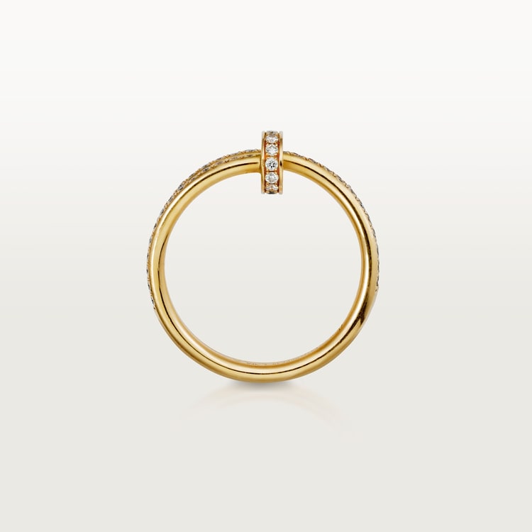 Top 1:1 replica Juste un Clou ring, double, half-paved