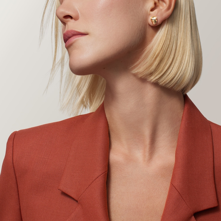 Top 1:1 replica Panthère de Cartier stud earrings