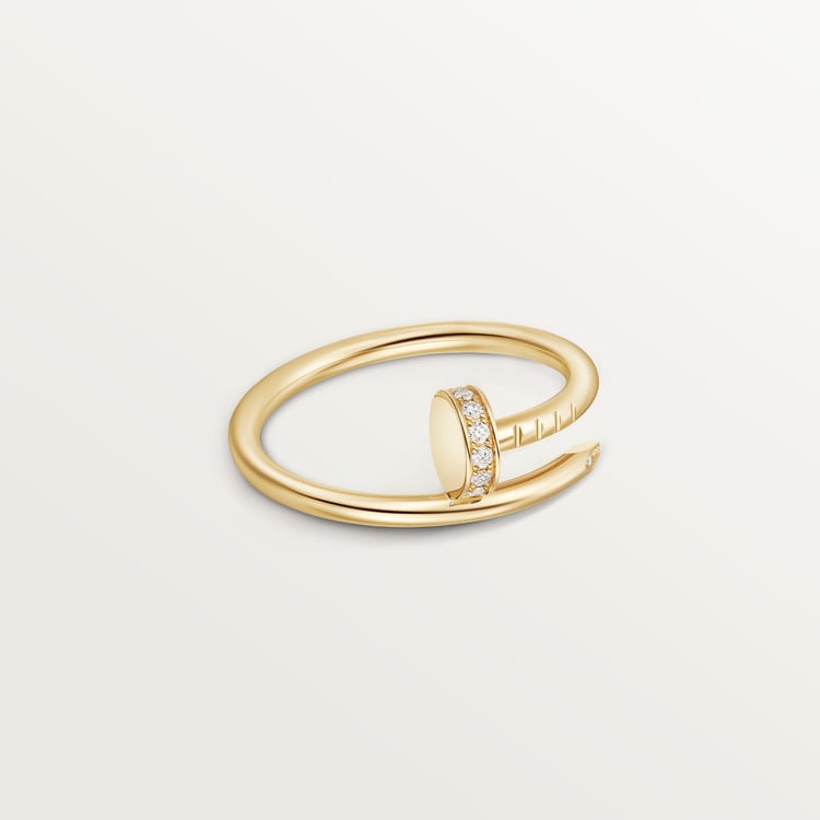 Top 1:1 replica Juste un Clou ring, small model, diamonds