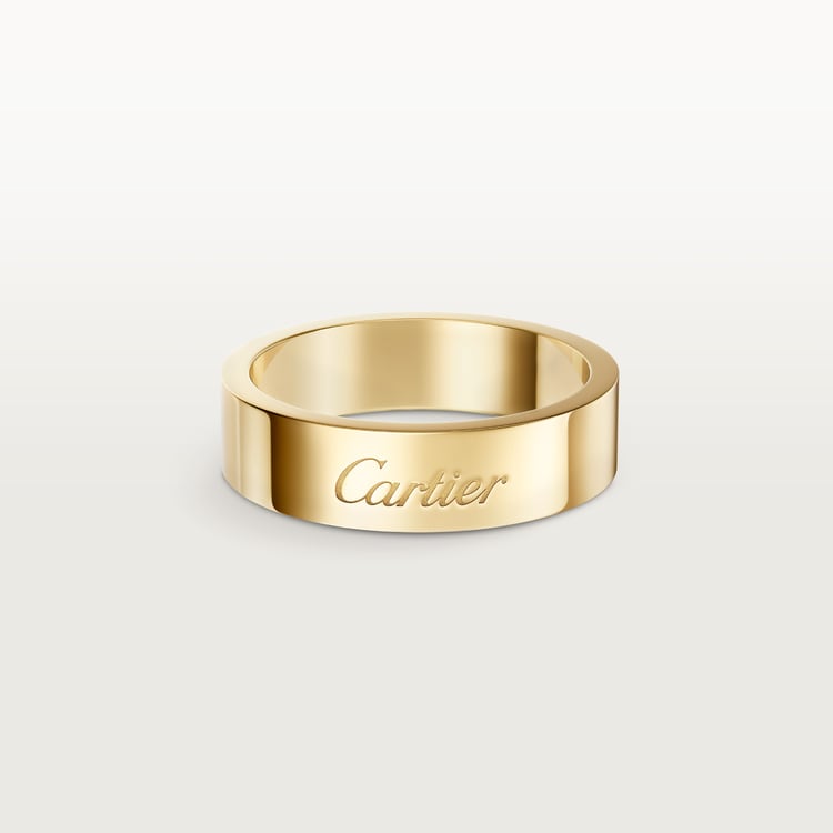 Top 1:1 replica C de Cartier wedding ring, 5 mm width