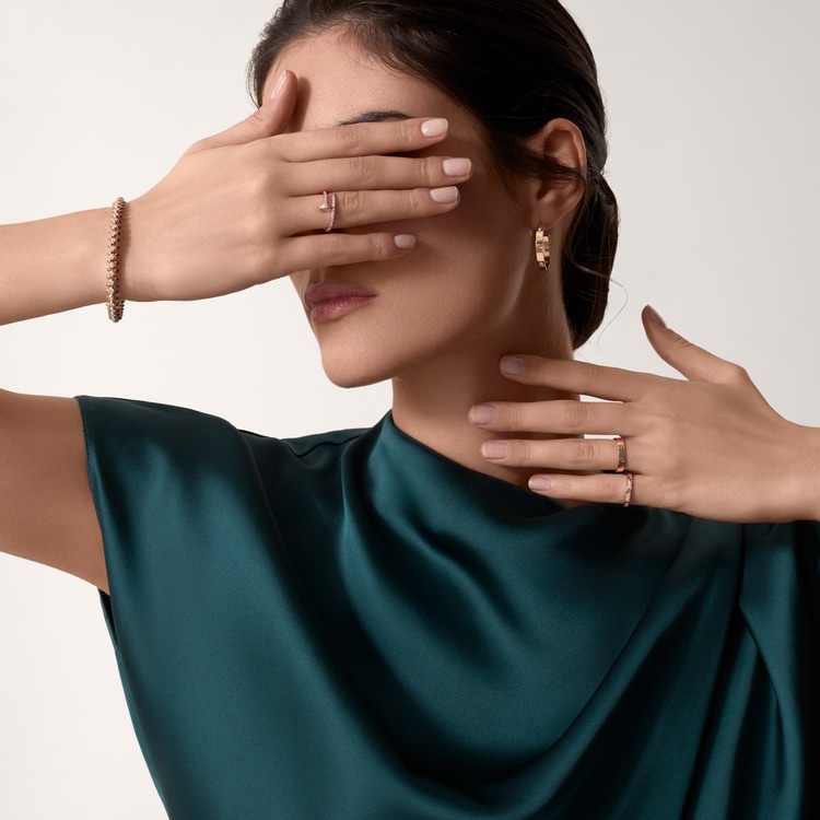 Top 1:1 replica LOVE ring, mini model, paved