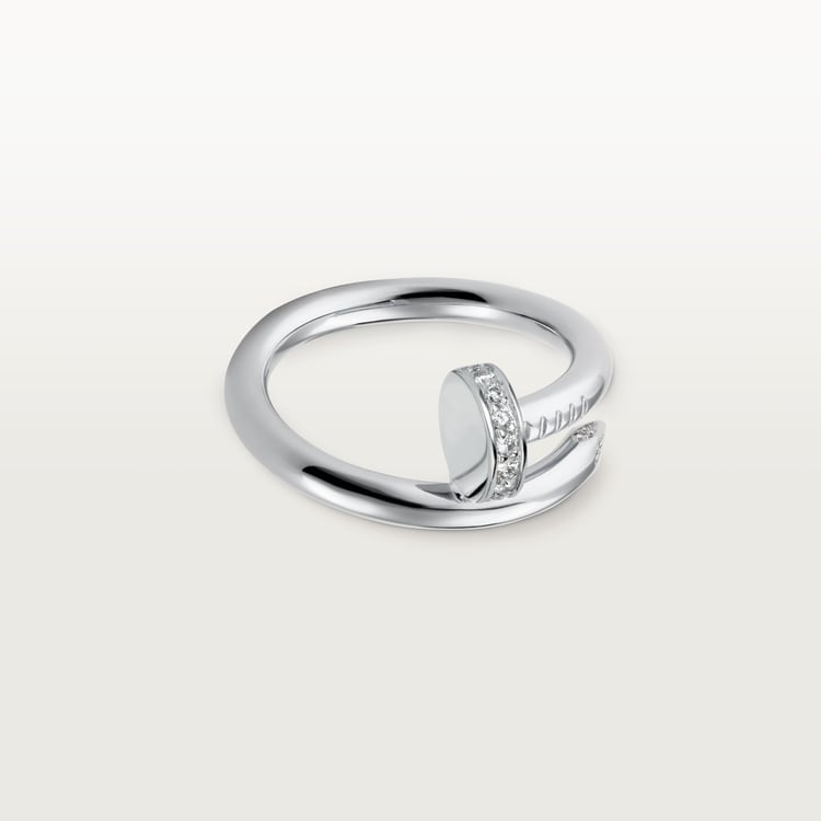 Top 1:1 replica Juste un Clou ring, classic model, diamonds