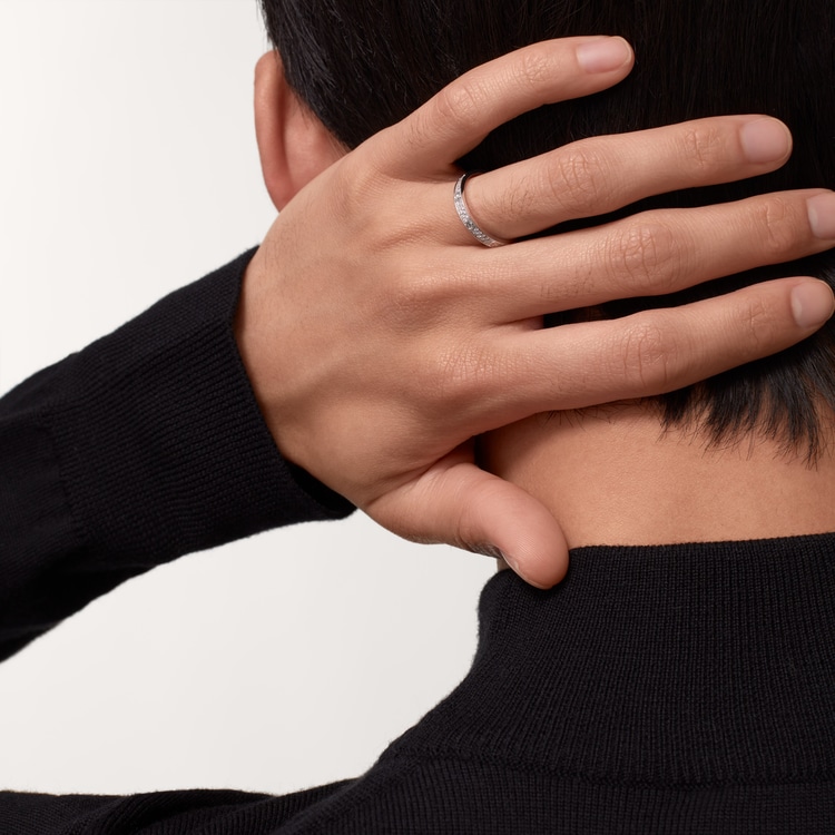 Top 1:1 replica LOVE ring, mini model, paved