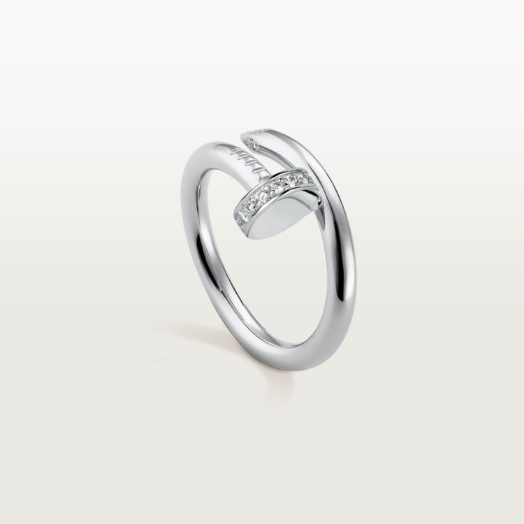 Top 1:1 replica Juste un Clou ring, classic model, diamonds