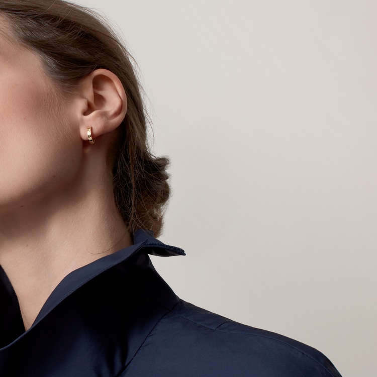 Top 1:1 replica LOVE hoop earrings, small model