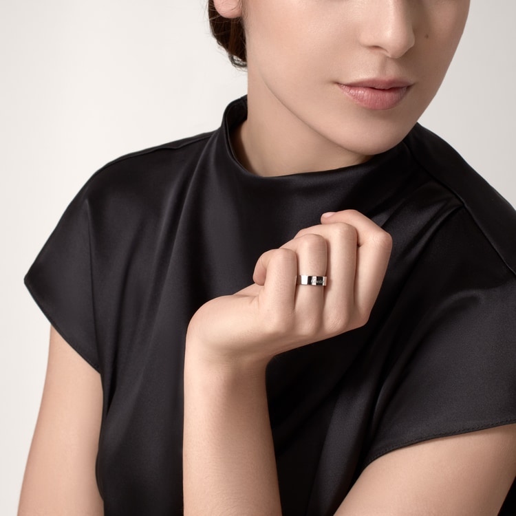 Top 1:1 replica C de Cartier wedding ring, 5 mm width