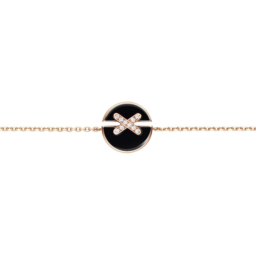 Top 1:1 replica of Chaumet Jeux de Liens Harmony Onyx bracelet