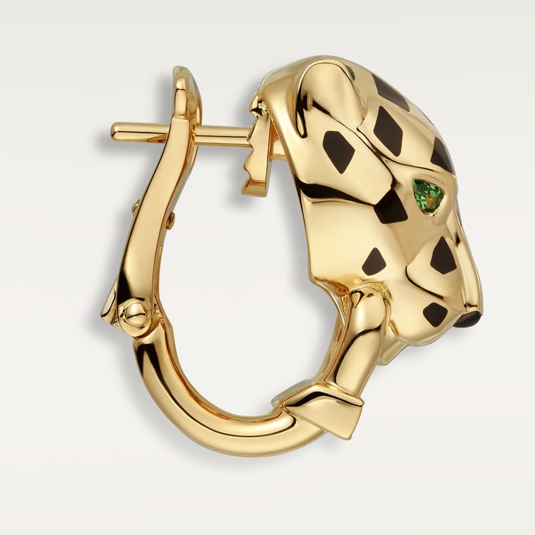 Top 1:1 replica Panthère de Cartier earrings, diamonds