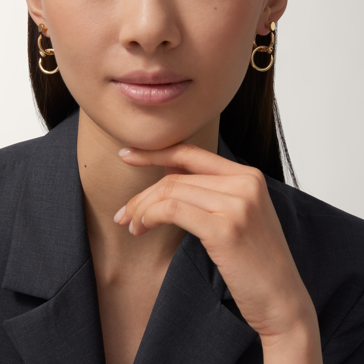 Top 1:1 replica Juste un Clou earrings, double