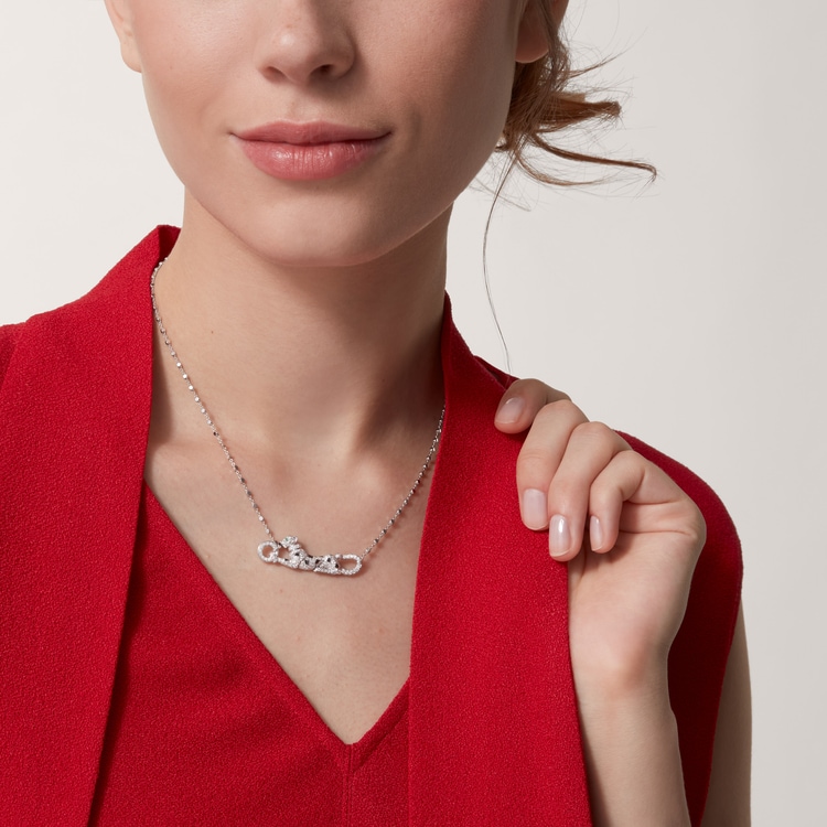 Top 1:1 replica Panthère de Cartier pendant, paved