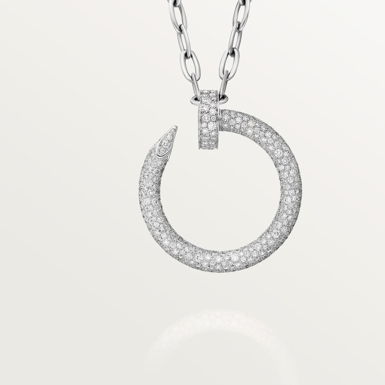 Top 1:1 replica Juste un Clou long necklace, multiwear, extra-large model, paved