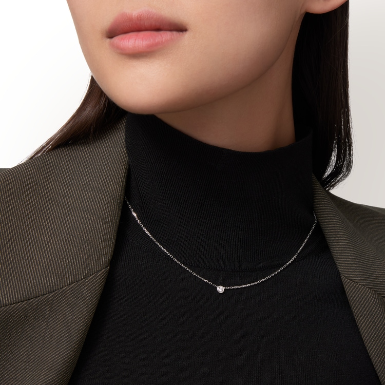 Top 1:1 replica Cartier d'Amour pendant, diamond, small model