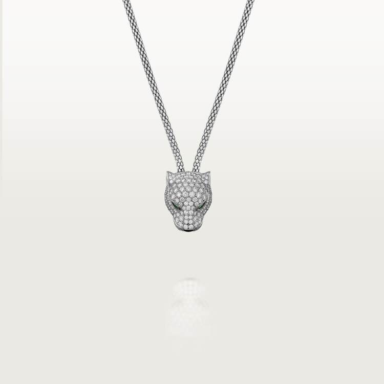 Top 1:1 replica Panthère de Cartier necklace, paved