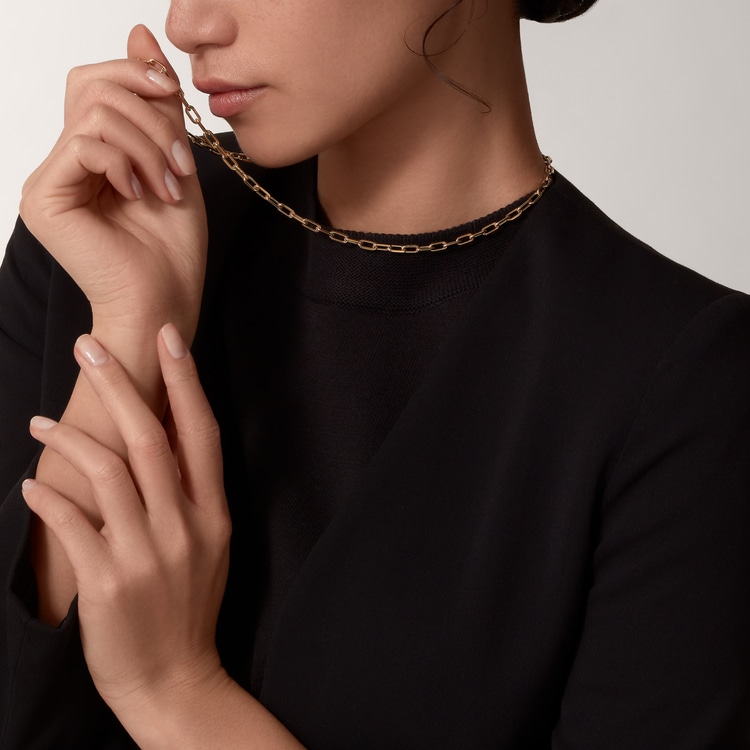 Top 1:1 replica Santos de Cartier necklace, chain, small model