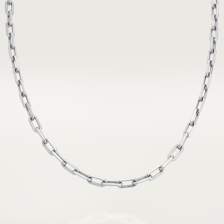 Top 1:1 replica Santos de Cartier necklace, chain, medium model