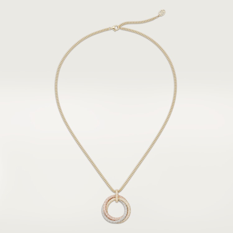 Top 1:1 replica Trinity pendant, large model, paved