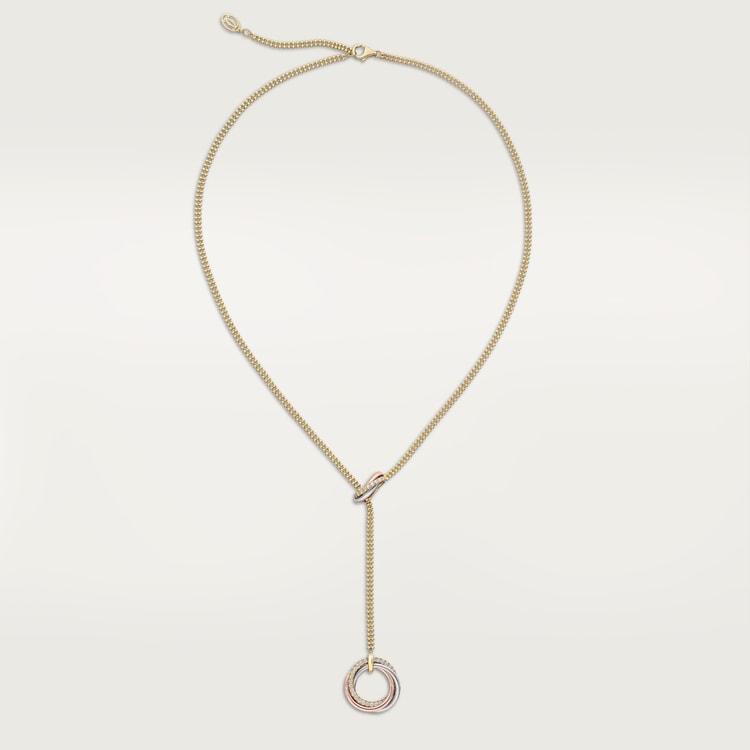 Top 1:1 replica Trinity necklace, diamonds