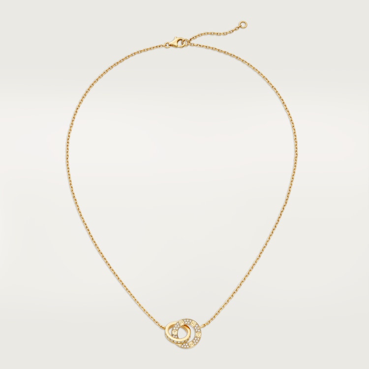 Top 1:1 replica LOVE pendant, paved