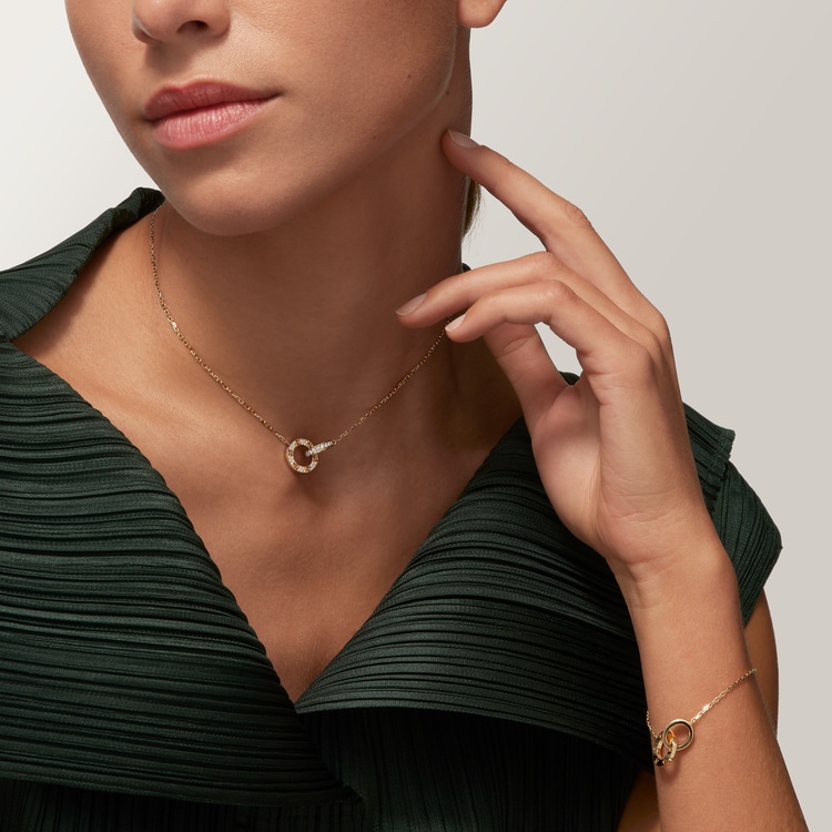 Top 1:1 replica LOVE pendant, paved