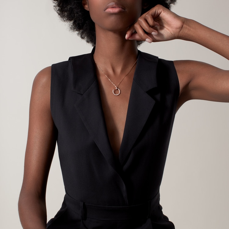 Top 1:1 replica Juste un Clou pendant, diamonds