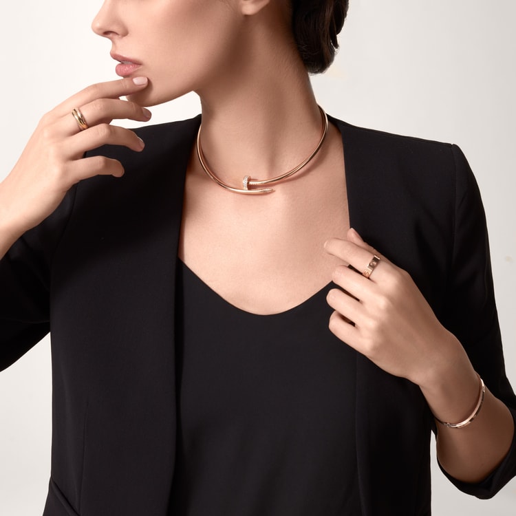 Top 1:1 replica Juste un Clou torque necklace, classic model