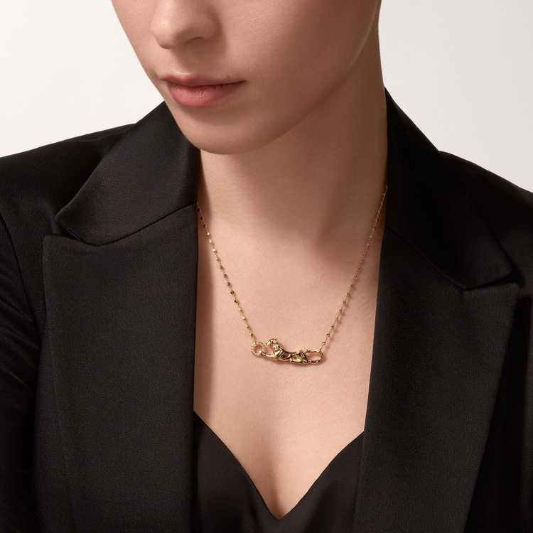 Top 1:1 replica Panthère de Cartier pendant, diamonds