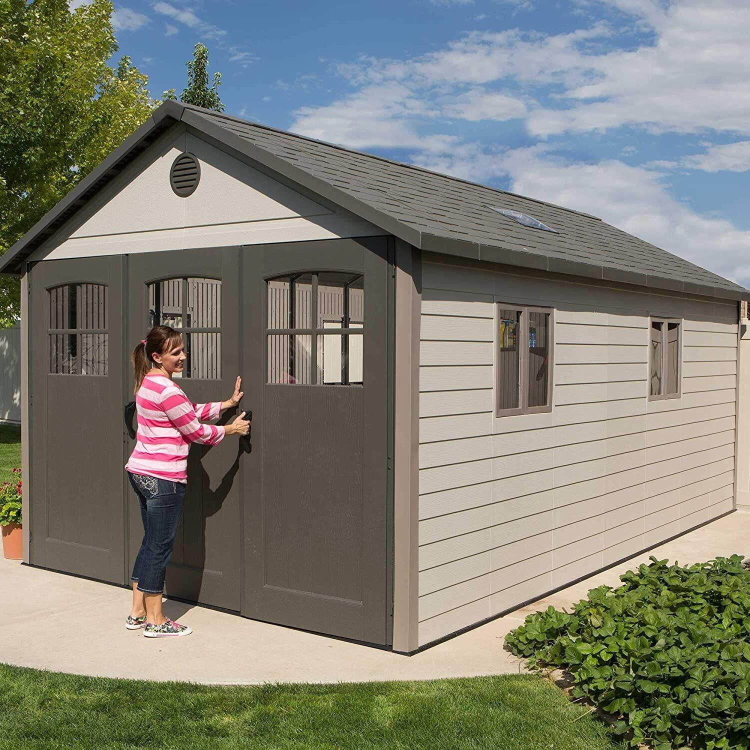 🔥 Outdoor Storage Shed 11 x 18.5 Ft