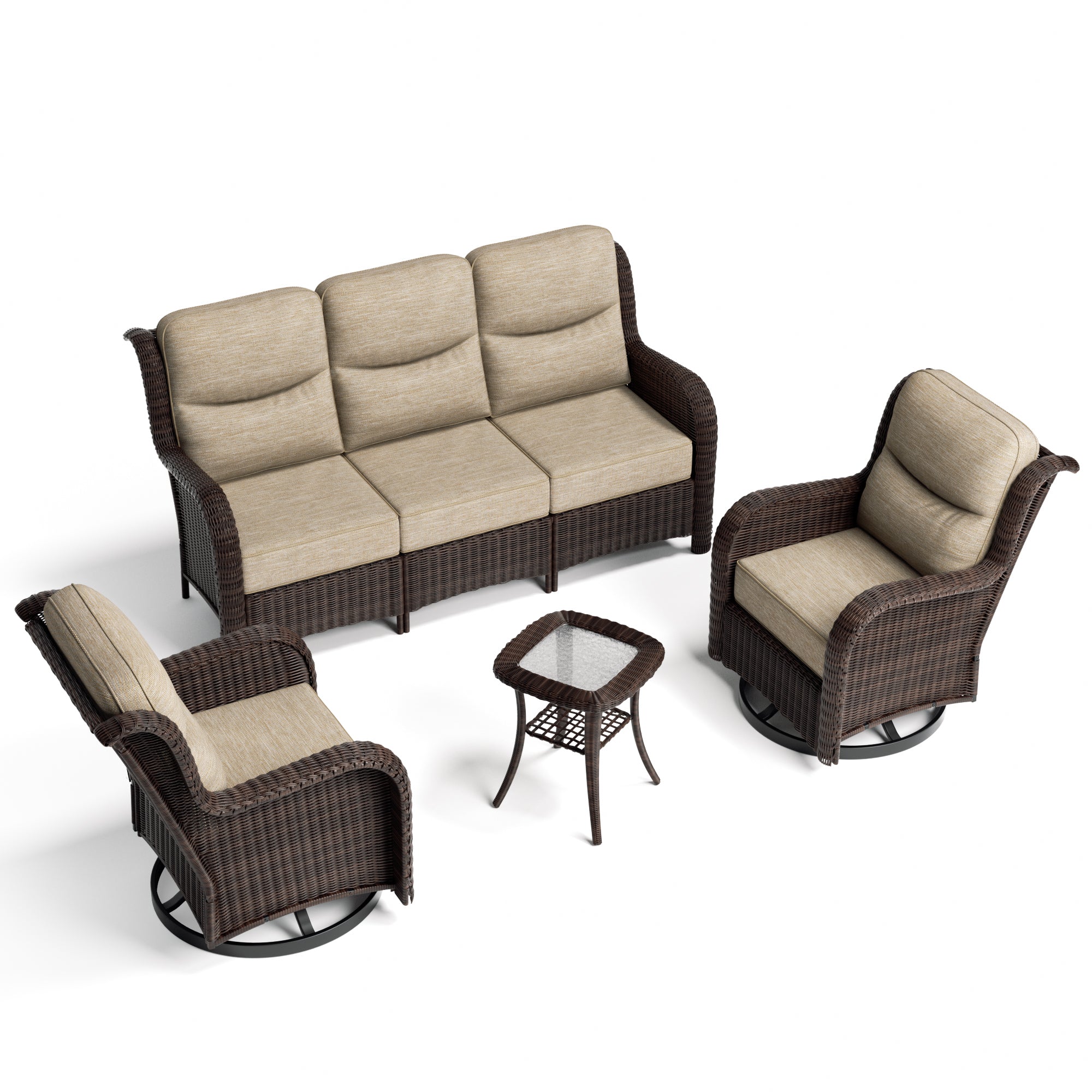 Ardenelle Patio Sofa Set - 5 Seater