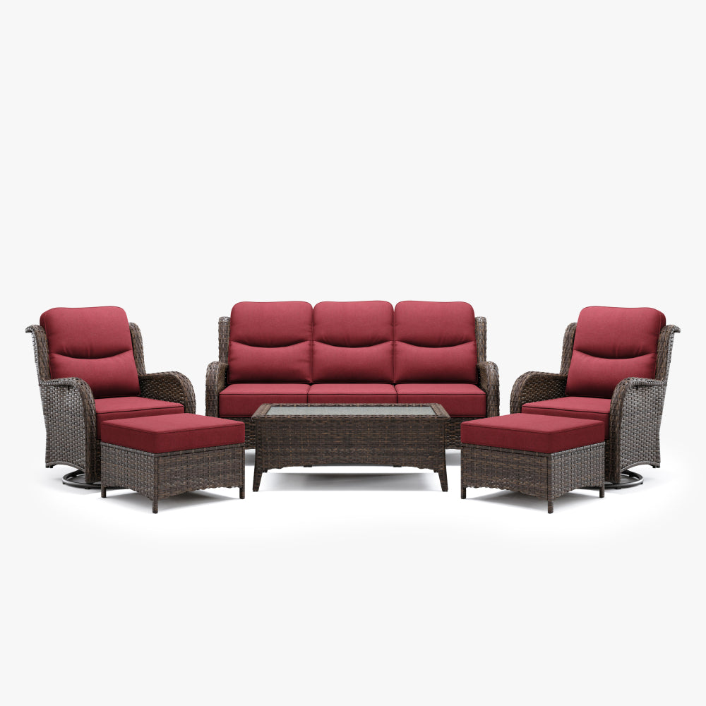 Hawthorne 6 Pieces Sofa Set