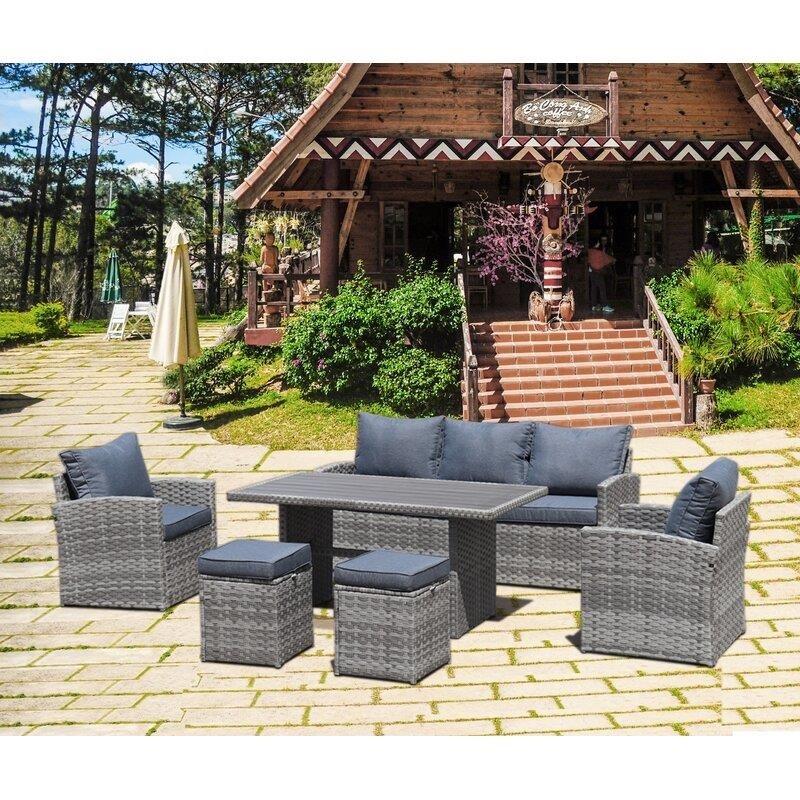 Hayzen 7 - Person Seating Group with Cushions